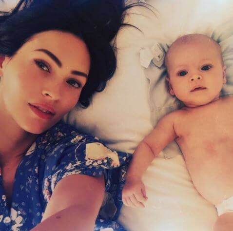 Journey River Green with his mother Megan Fox.